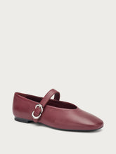 Leather ballet flats - Bordeaux | FRAU