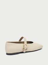 Ballerine in pelle - Panna | FRAU