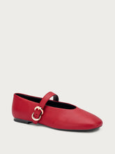 Leather ballet flats - Red | FRAU