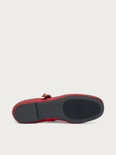 Leather ballet flats - Red | FRAU