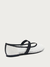 Mesh ballet flats - Ivory | FRAU