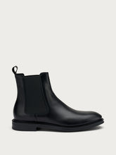 Elegant leather Chelsea boots - Black | FRAU