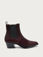 Ponyhair Texan boots - Bordeaux | FRAU
