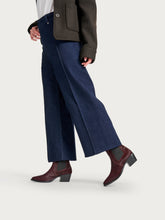 Ponyhair Texan boots - Bordeaux | FRAU