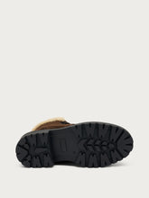 Ankle boots with shearling lining - Cocoa | FRAU