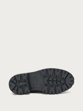 Leather loafers with buckle - Black | FRAU