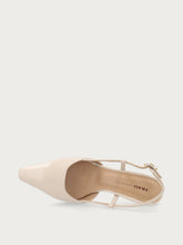 Slingback in pelle semilucida - Sasso | FRAU