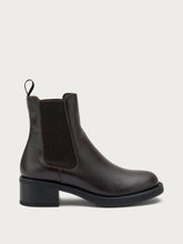 Heeled leather Chelsea boots - Black | FRAU