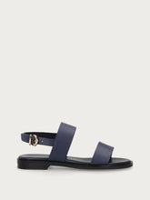 Minimalistische Sandalen aus Leder - Off White | FRAU