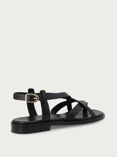 Sandali infradito minimal pelle - Nero | FRAU