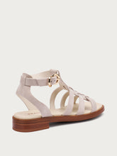 Suede cage sandals - Syrup | FRAU