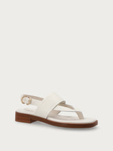 Leather thong sandals - Off White | FRAU