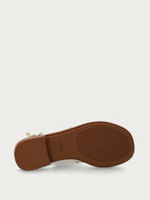 Leather thong sandals - Off White | FRAU