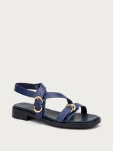 Leather multi-strap sandals - Ionian | FRAU