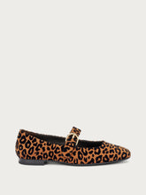 Flocked fabric ballet flats - Leo | FRAU