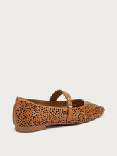 Perforated leather ballet flats - Leather | FRAU