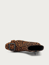 Leo-print heeled ankle boots - Leo | FRAU