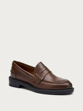Leather varsity loafers - Leather | FRAU
