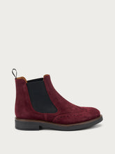 Suede Chelsea boots with shaded finish - Ruby | FRAU