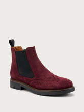 Suede Chelsea boots with shaded finish - Ruby | FRAU