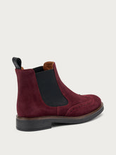 Suede Chelsea boots with shaded finish - Ruby | FRAU
