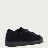 Men's blue suede sneakers