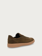 Men's green suede sneakers - Fern/Barley | FRAU