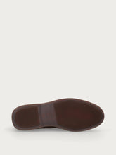 Mocassini Casual Uomo in Pelle Scamosciata testa di moro con suola in tinta - Cacao/Tabacco | FRAU
