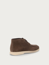 Men's neutral suede desert boots - Torba/Desert | FRAU