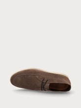 Men's neutral suede desert boots - Torba/Desert | FRAU