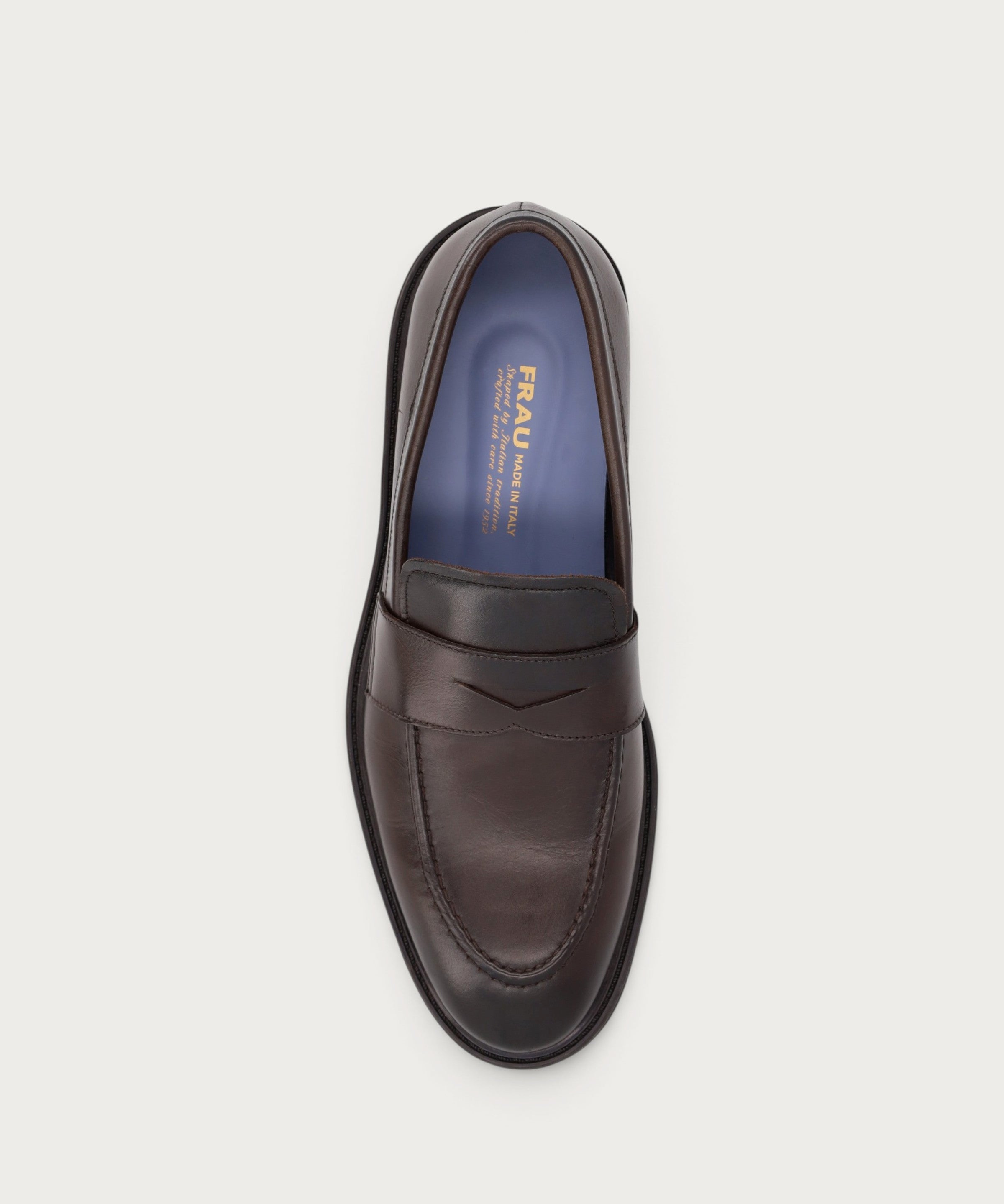 Mocassino Elegante Uomo in Pelle di Vitello testa di moro