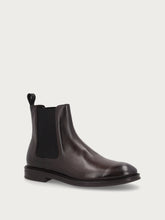 Men's heritage airbrushed dark brown calfskin Beatle boots - Dark Brown | FRAU