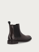 Men's heritage airbrushed dark brown calfskin Beatle boots - Dark Brown | FRAU