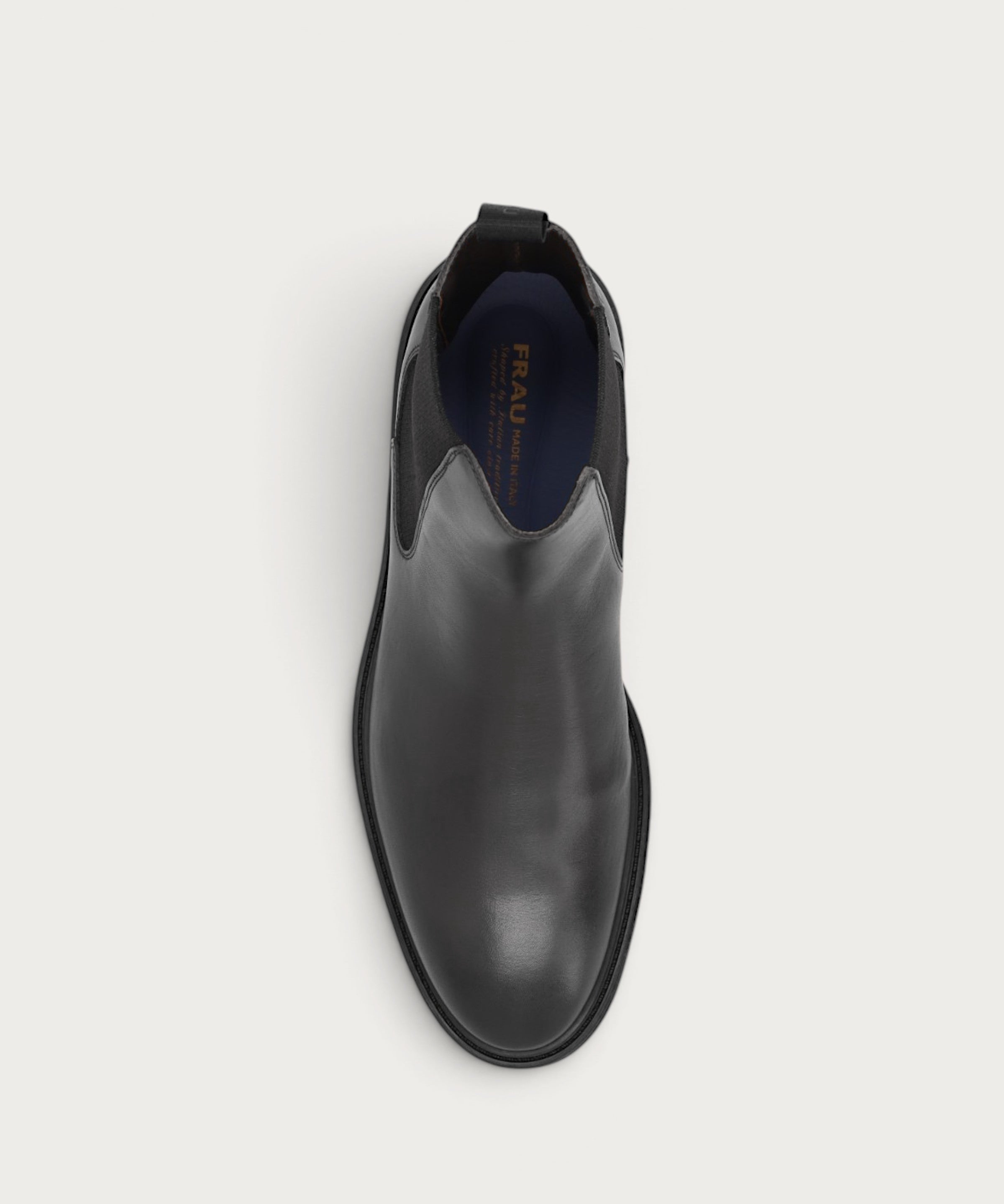 Heritage-Herren-Beatle-Boots aus Kalbsleder in Schwarz