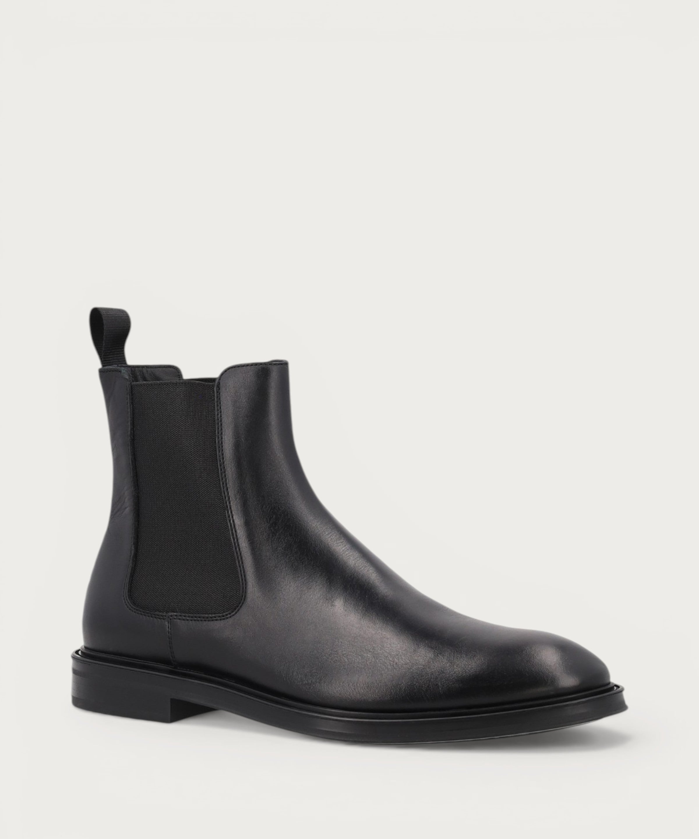 Heritage-Herren-Beatle-Boots aus Kalbsleder in Schwarz