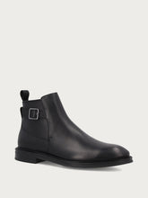 Men's heritage black calfskin ankle boots - Black | FRAU