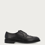 Herren-Schnurschuhe im Schwalbenschwanz-Design aus Kalbsleder 