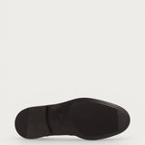 Men's brown calfskin Beatle boots with wing-tip design