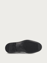Men's elegant midnight blue polished calfskin loafers - Blue | FRAU