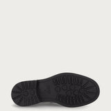 Men's loafers in natural grain black calfskin