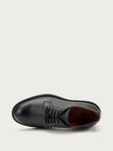 Stringate uomo in pelle nera smart casual - Nero | FRAU