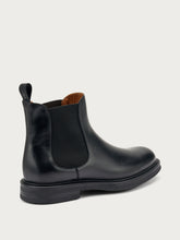 Beatles uomo in pelle nera smart casual - Nero | FRAU