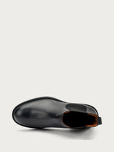 Beatles uomo in pelle nera smart casual - Nero | FRAU