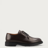 Men's elegant Oxford Shoes in polished brown leather
