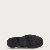 Women's basic blue suede loafers