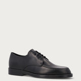 Allacciate donna in pelle nera