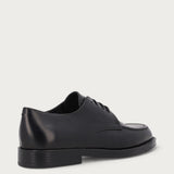 Allacciate donna in pelle nera