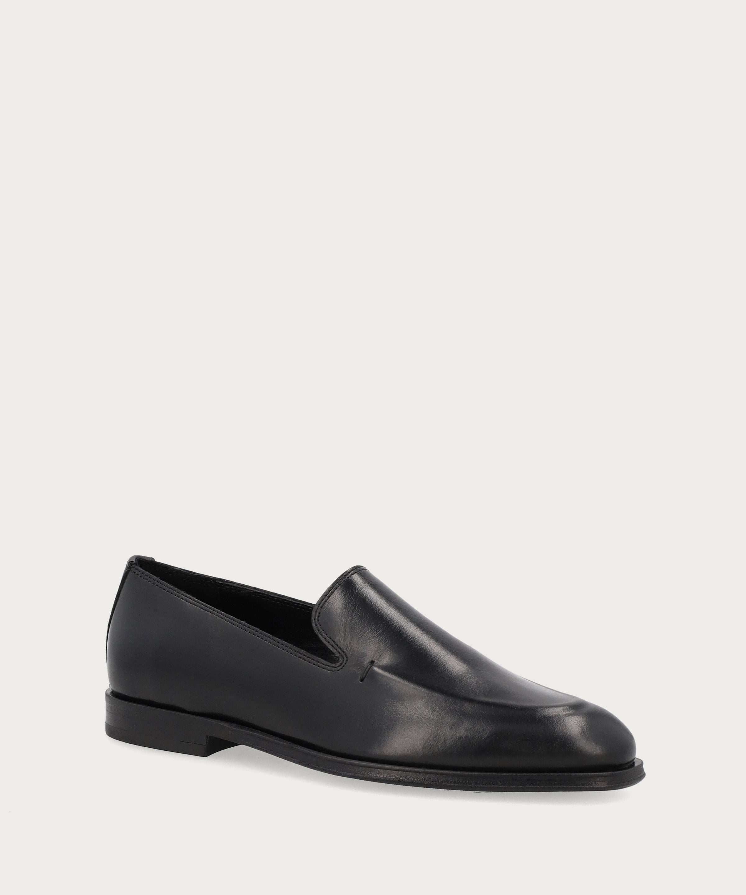 Eleganter Damen-Mokassin aus Heritage-Leder in Schwarz