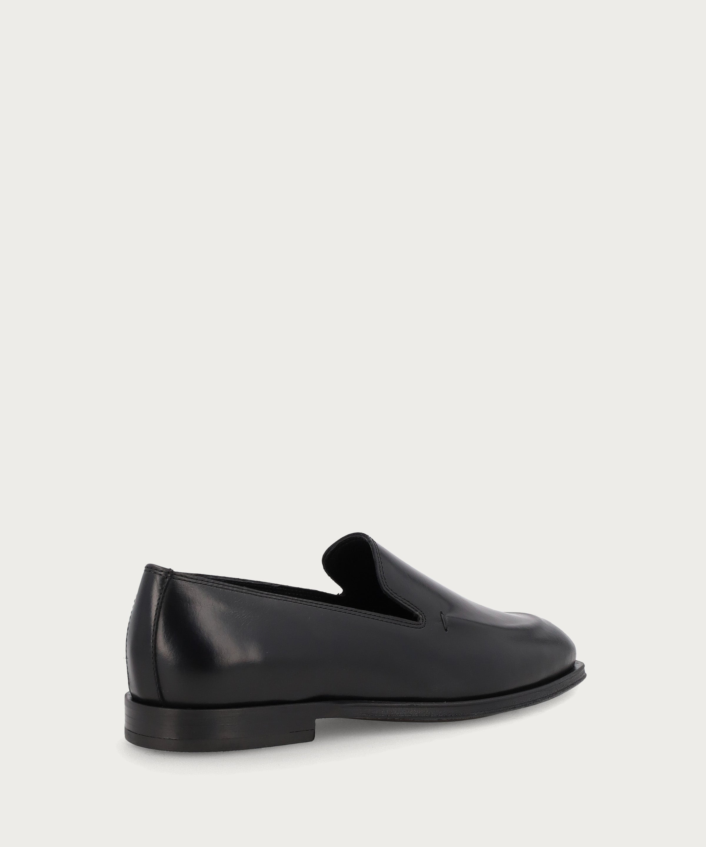 Eleganter Damen-Mokassin aus Heritage-Leder in Schwarz