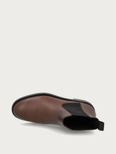 Stivaletti Beatles donna in pelle cuoio minimal - Cuoio | FRAU